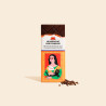 Tablettine 25gr - le chocolat des français - Mona Lisa - noir éclats de feves de cacao