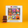 Coffret 9 carrés de chocolat - le chocolat des français