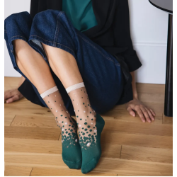 Chaussettes - atelier st eustache - nakameguro emeraude