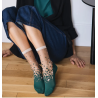 Chaussettes - atelier st eustache - nakameguro emeraude