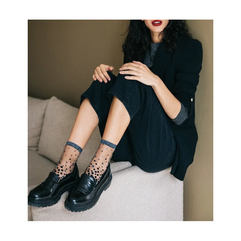 Chaussettes - atelier st eustache - nakameguro silver