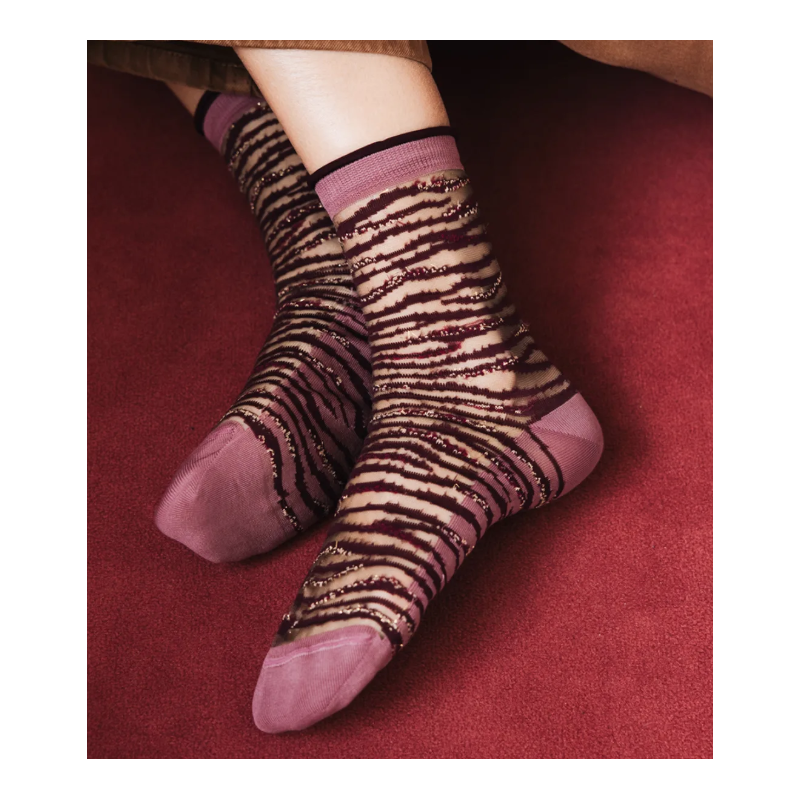 Chaussettes - atelier st eustache - oresund bordeaux