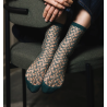 Chaussettes - atelier st eustache - kaktus emeraude