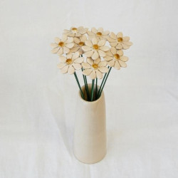 Fleur en céramique - naturotheke - marguerite grande