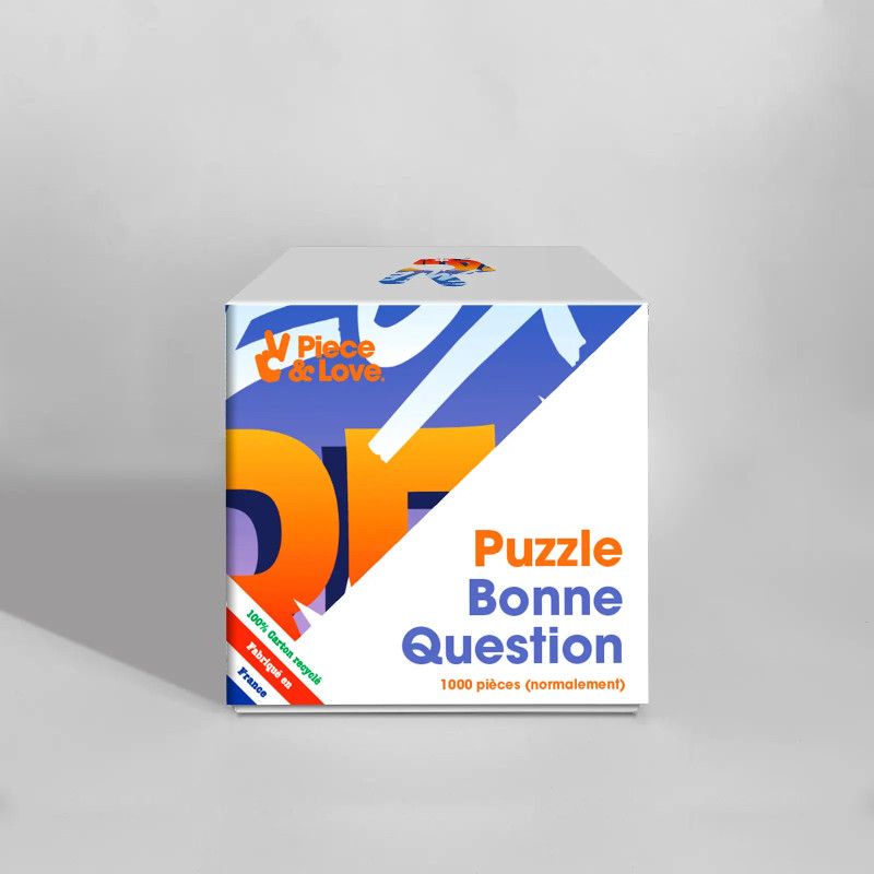 Puzzle 1000 pieces - piece & love - Bonne Question