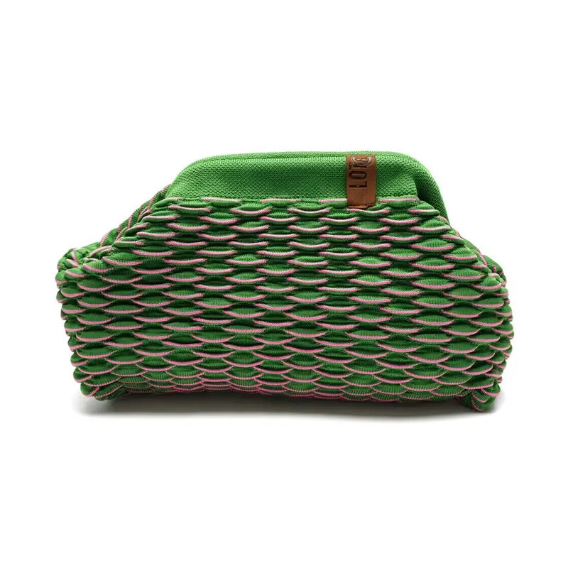 Pochette - Lot83 - Emma27 vert/rose
