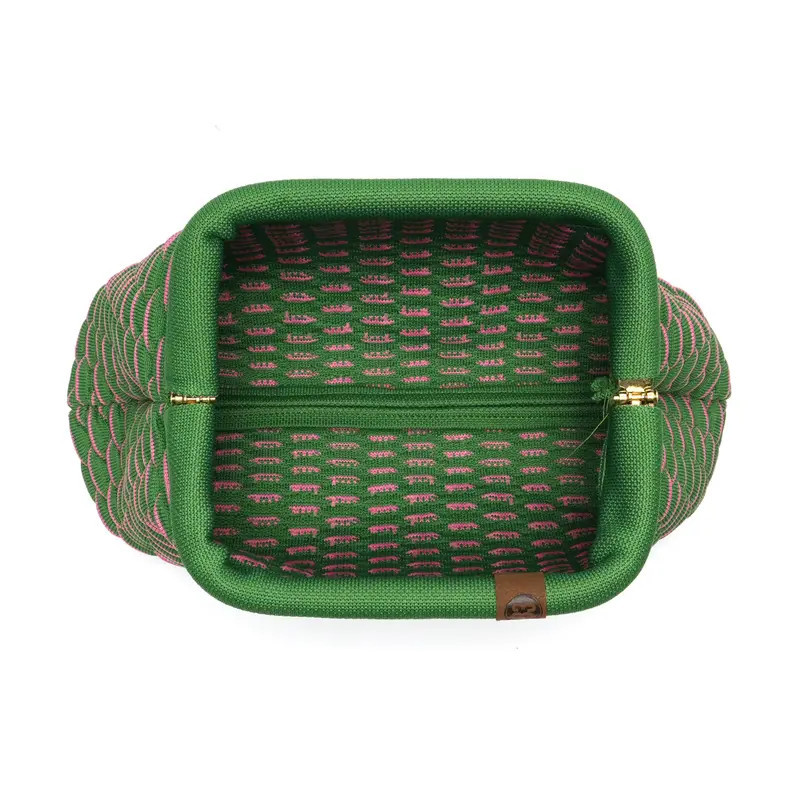Pochette - Lot83 - Emma27 vert/rose