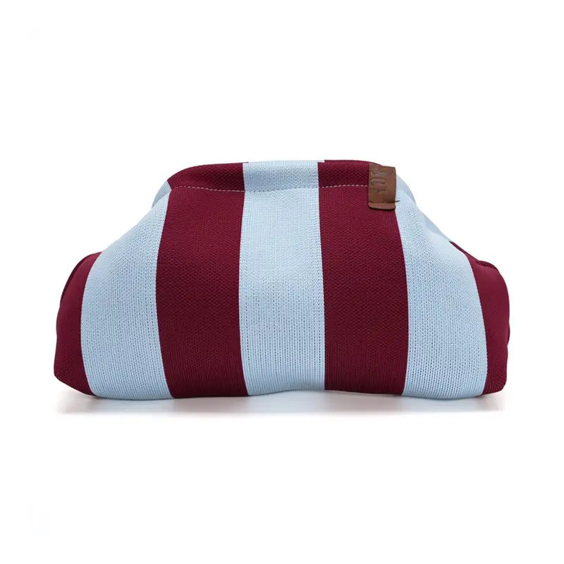 Pochette - Lot83 - Emma86 bordeau/bleu ciel