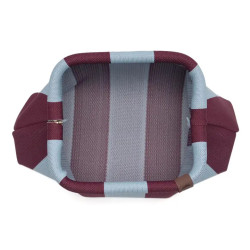 Pochette - Lot83 - Emma86 bordeau/bleu ciel