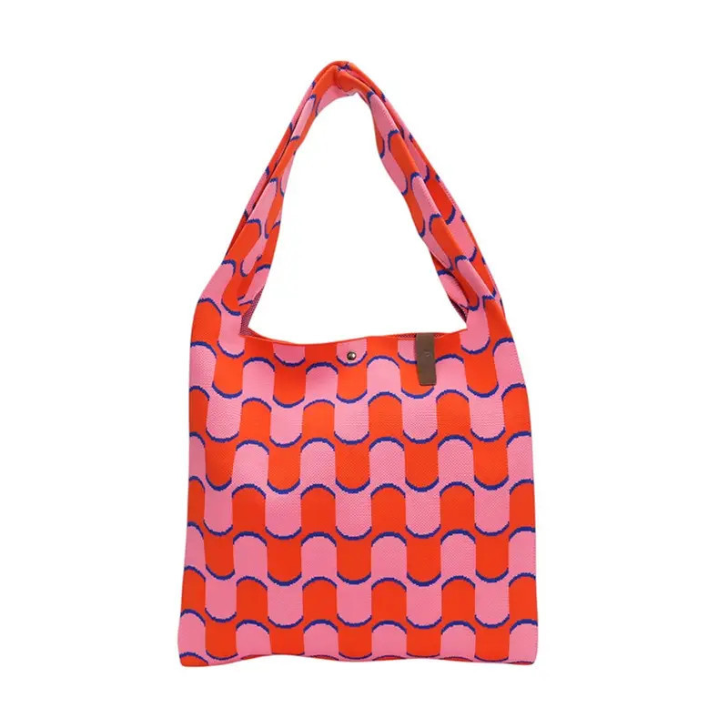 Sac shopper - Lot83 - Lois190 orange/rose