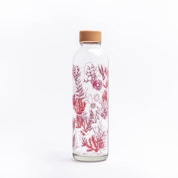 BOUTEILLE VERRE 70 CL - CARRY - CORAL REEF