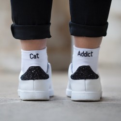 CHAUSSETTES - SORRY - CAT ADDICT