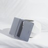 Porte-cartes avec batterie intégrée - xoopar - cuir recyclé grisorte-c