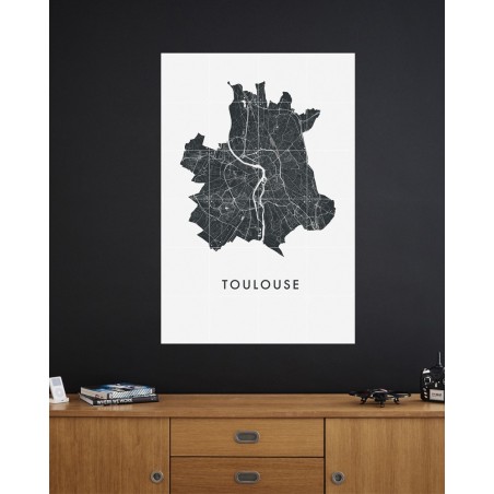 Plan de Toulouse by L'Interprète Concept Store