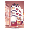 Affiche 30x40 - josepha - rue du rempart villeneuve nuit - toulouseffi