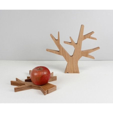 Dessous de plat - Arbre en bois Naturel - Renie Mère - Petit Modèle - L'interprète Concept Store