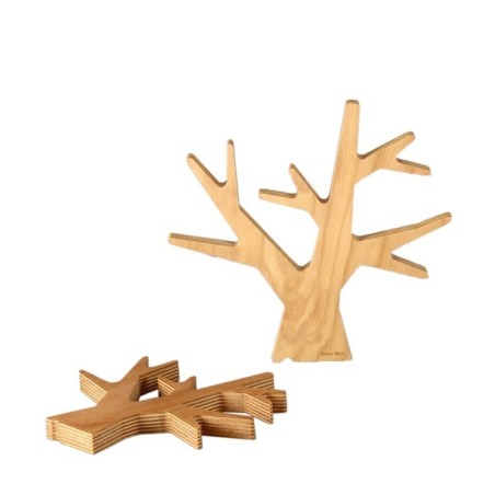 Dessous de plat - Arbre en bois Naturel - Renie Mère - Petit Modèle - L'interprète Concept Store