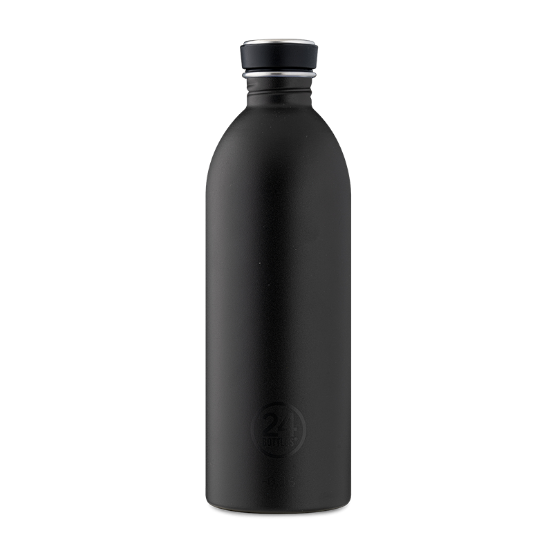 Bouteille inox 1l - 24bottles - urban bottle tuxedo blackouteille inox