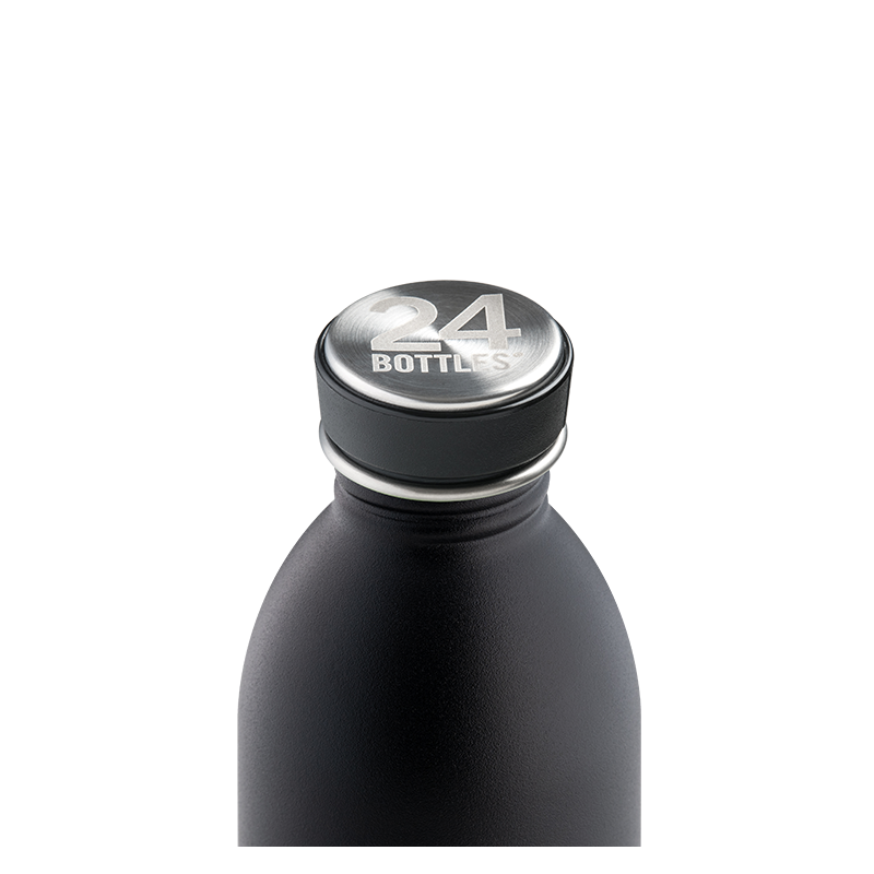 Bouteille inox 1l - 24bottles - urban bottle tuxedo blackouteille inox