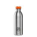 Bouteille inox 500 ml - 24bottles - urban bottle brushed steel