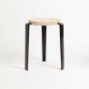 TABOURET 45 CM - TIPTOE - LOU - HÊTRE - NOIR GRAPHITE