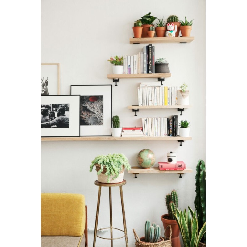 Accroche murale - tiptoe - bracket - gris eucalyptusccroche murale - t
