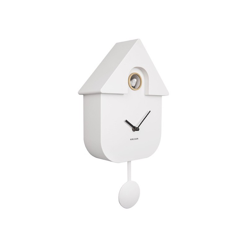 Pendule - present time - modern cuckoo - blancendule - present time -
