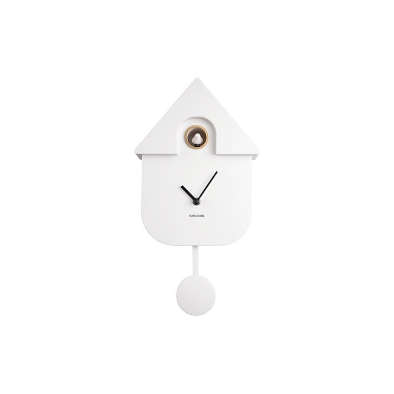 Pendule - present time - modern cuckoo - blancendule - present time -