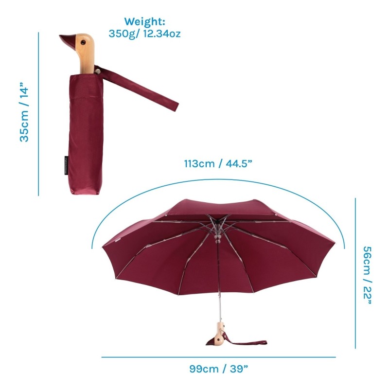 Parapluie - duckhead - automatique - cherryarapluie - duckhead - autom