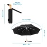 Parapluie - duckhead - automatique - blackarapluie - duckhead - automa
