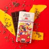 Tablette 71% noir & éclats de fèves de cacao -le chocolat des français