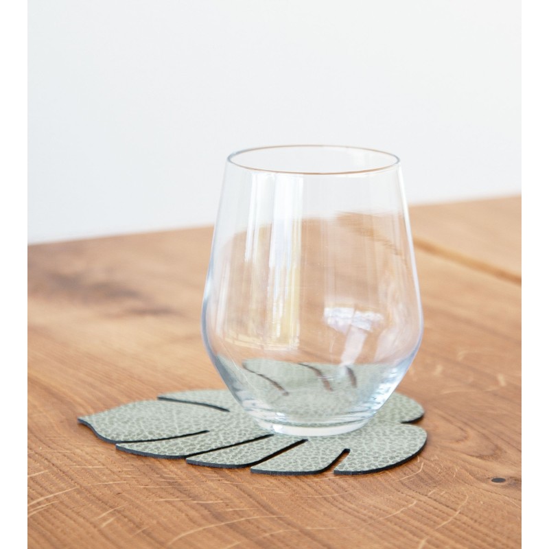 Sous-verre - linddna - glass mat l monstera leaf hippoous-verre - lind