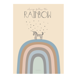 Poster rainbow - oyoy - 50x70cmoster rainbow - oyoy - 50x70cm