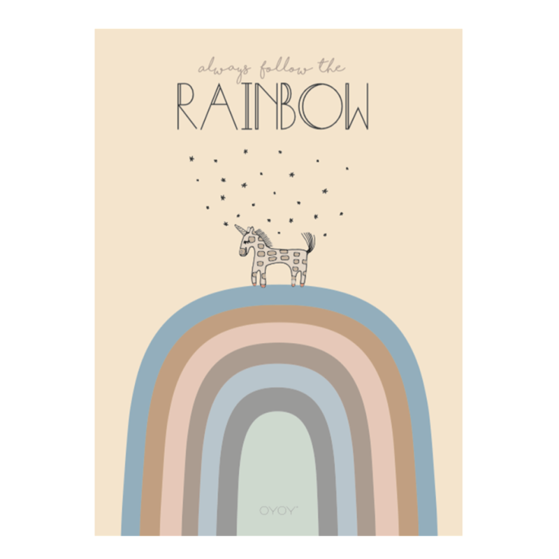 Poster rainbow - oyoy - 50x70cmoster rainbow - oyoy - 50x70cm