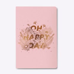 Carnet Oh Happy Day signée Les Éditions du Paon - L'interprète Concept Store
