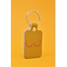 Porte-clés - ark - seins - orange bruléorte-clés - ark - seins - orang