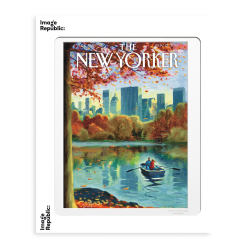 AFFICHE 30X40CM - IMAGE REPUBLIC - THE NEW YORKER 170 DROOKER ROW BOAT