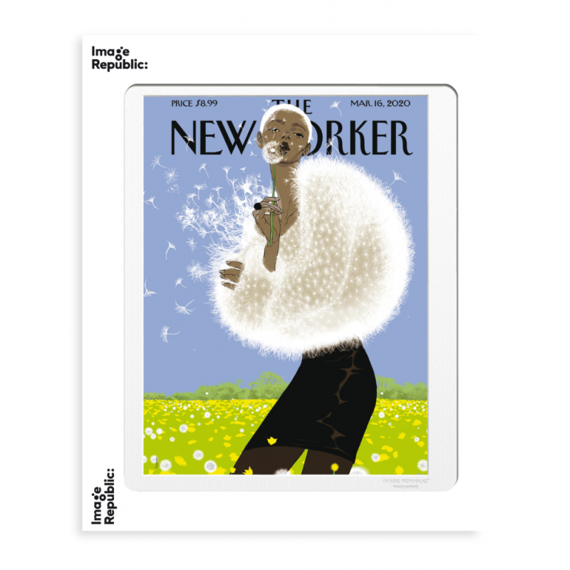 AFFICHE 30X40CM - IMAGE REPUBLIC - THE NEW YORKER 213 TOMER MARCH 16 2020