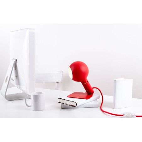 LAMPE DE CHEVET MAGNÉTIQUE - FILOTTO - IRIDE - ROUGE