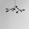Suspension - 101 copenhagen - drop chandelier - mini - burned blackusp